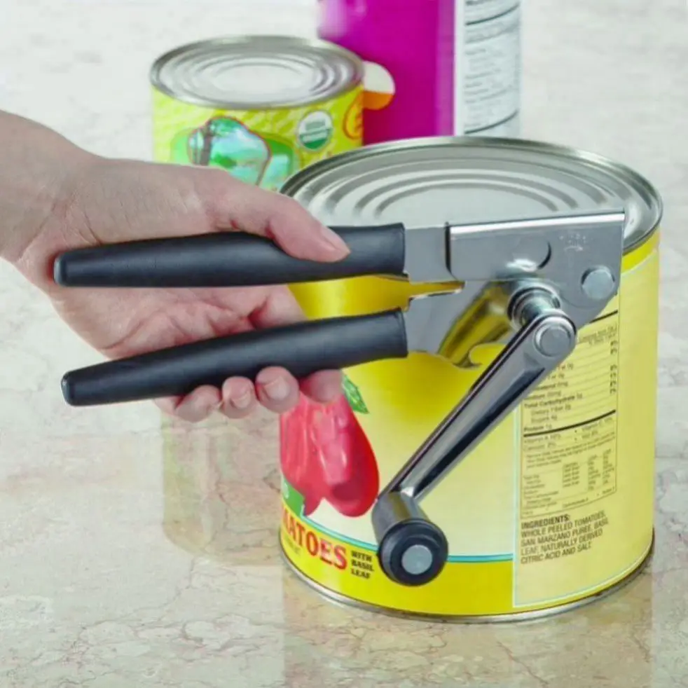 Ready To Ship Can Opener Manual High Quality Low MOQ Soda Can Opener Home Use Multifunction Can Opener