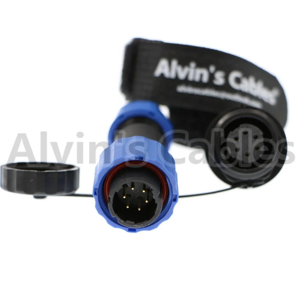 
SD16 6 Pin Series IP68 Waterproof plug male socket female electric car motorcycle power panel mount connector 