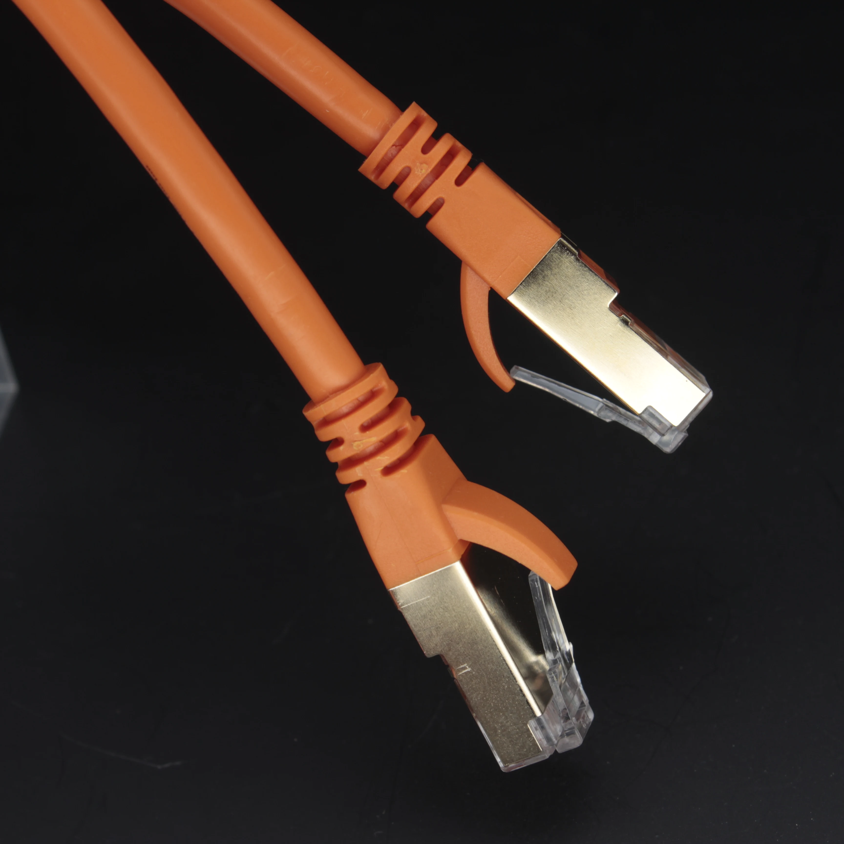 Тройная гарантия 1 м, 2 м, 3 м, 5 м, индивидуальная длина, Cat8, SFTP, 26AWG, соединительный кабель RJ45, соединитель BC, CCA, сеть Lan