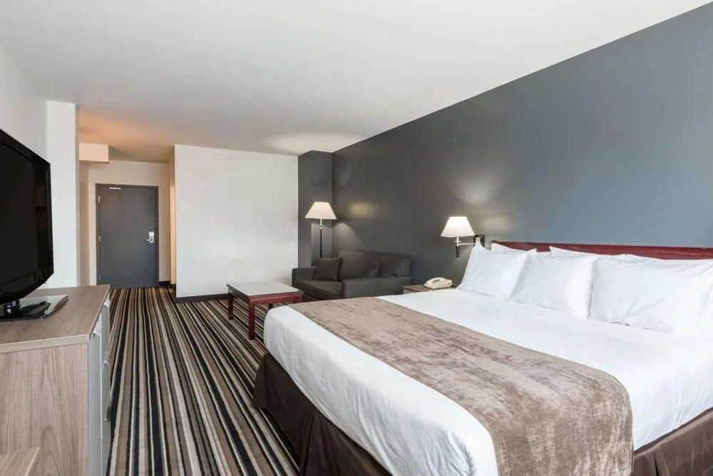 Роскошная современная мебель для спальни и гостиницы Wyndham на заказ 5