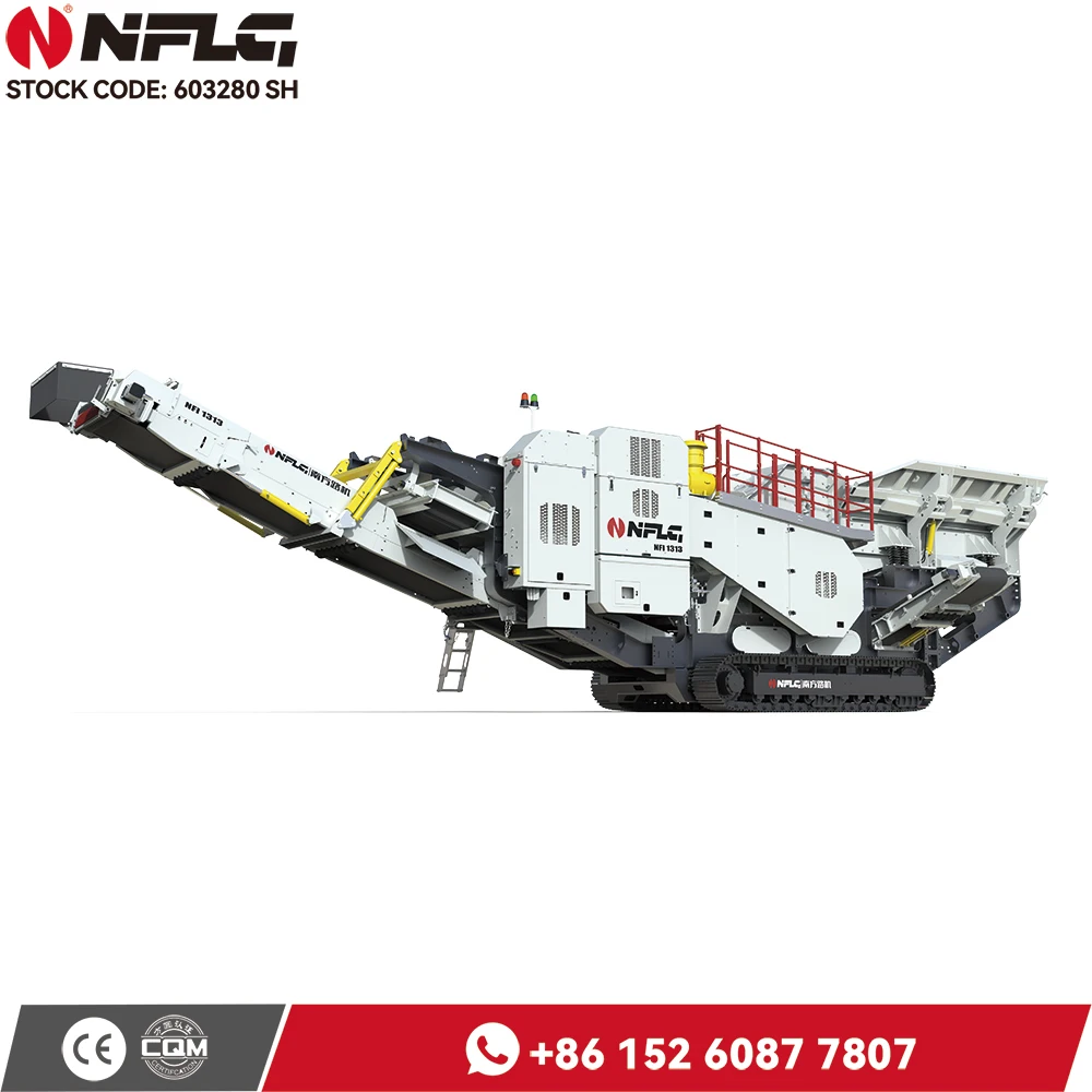 High efficiency impact crusher machine with large capacity production line
