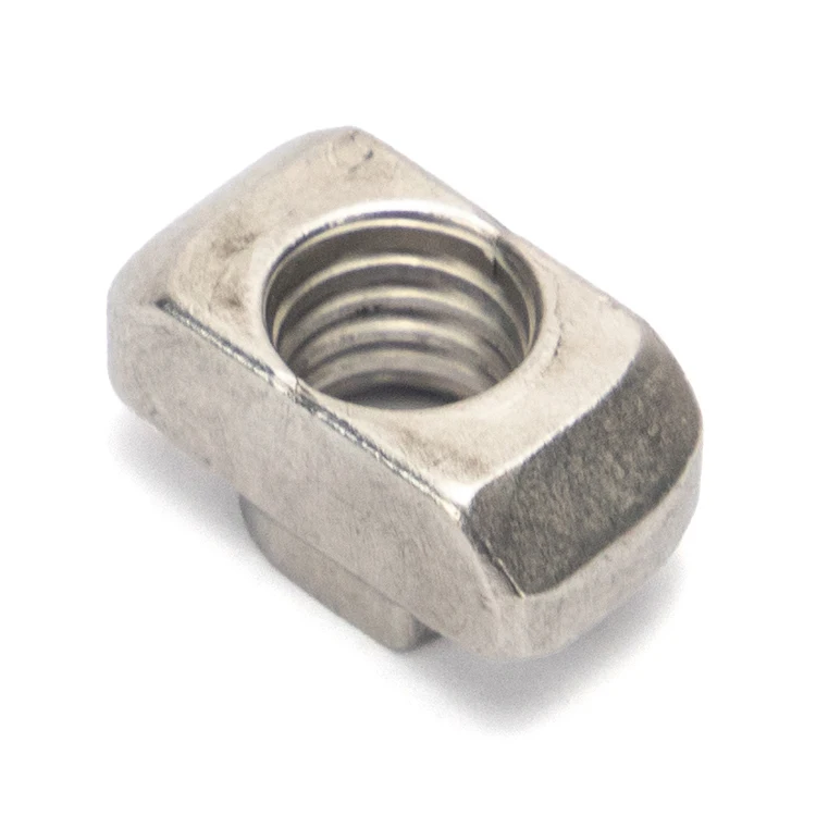 Special Steel Hexagon Custom Titanium Hex Gold Aluminum Flange Cylinder Nut