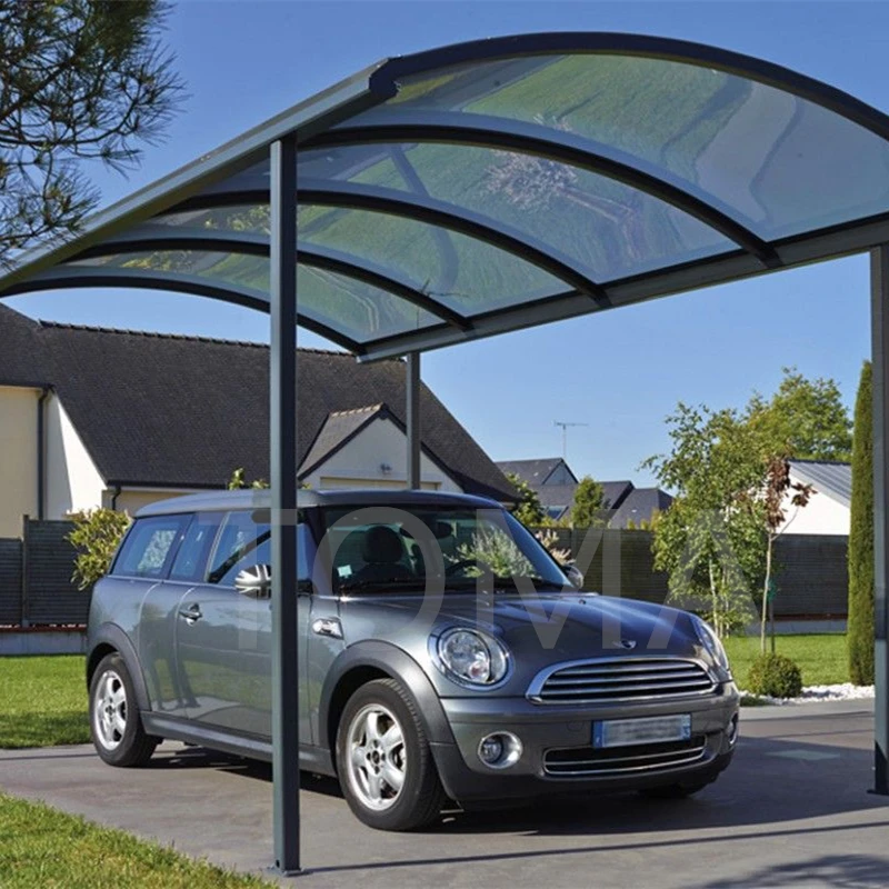 Customized Manufacturer Outdoor Aluminum Waterproof Balcony Patio Terrace Covering Awnings Garage Canopy Large Shelter Carport