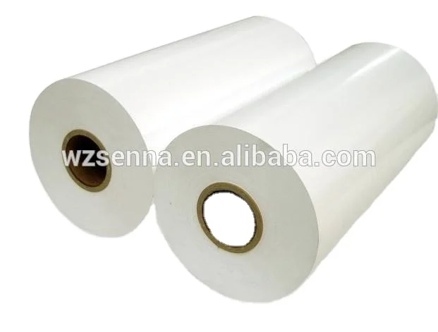 Cheap Factory Price printer 17-30mic bopp Thermal lamination film for magazine