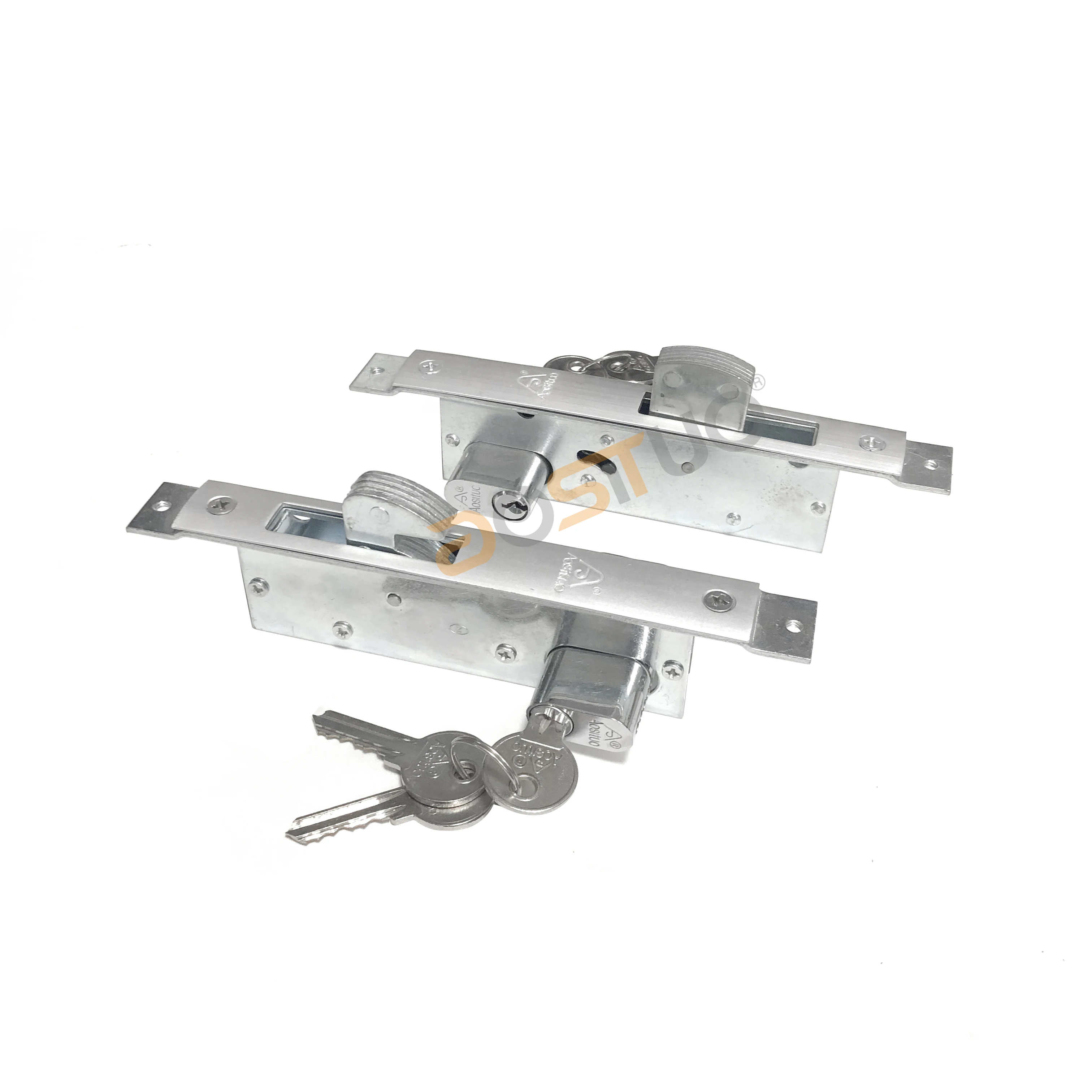 Wholesale cheap price aluminum door double sided opening lock security door hook lock sliding mico door lock