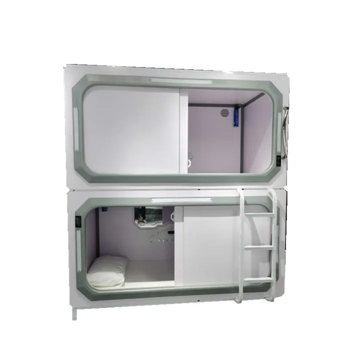 WIMI Nordic Style Chinese Factory Supply Space Saving Fireproof Capsule Hotel Sleeping Pods