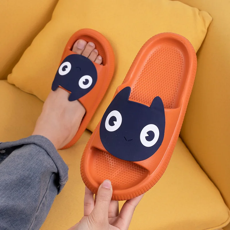  JIANHUI OEM ODM мультфильм Мода EVA Нескользящие мягкие влюбленные стильные Летние сланцы уличные женские