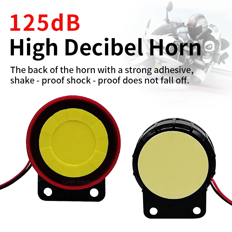 Universal motorcycle Anti-theft  125db Two-way  Engine Start Remote Control Key Motorcycle Scooter Security Alarm System
