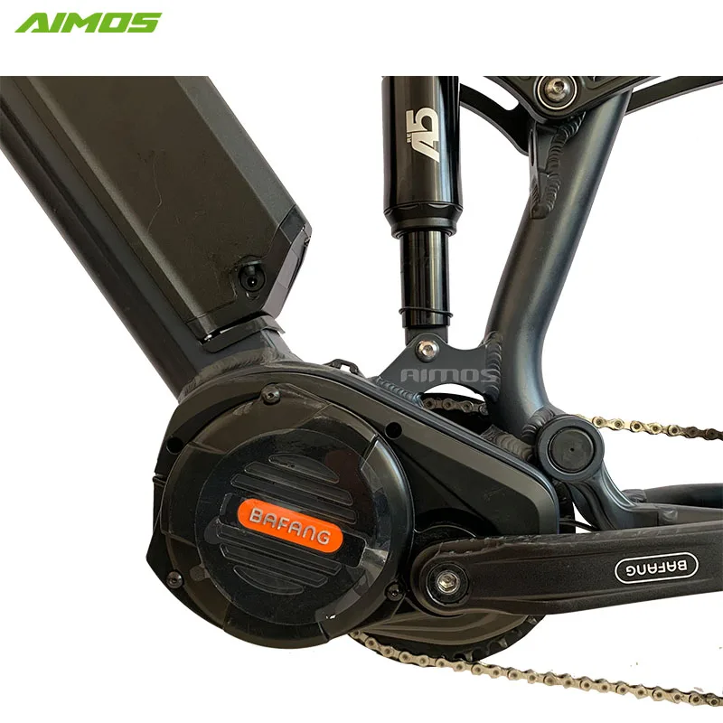 2020 Aimos 26' 2.6 tyre ultra electric bicycle Bafang 350w to 1000w electric bike with full suspension