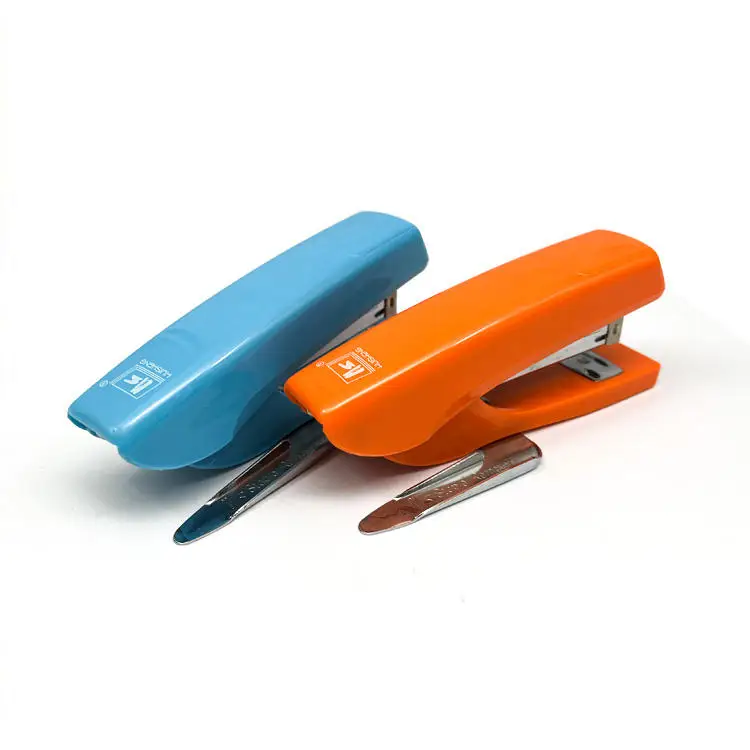 Customizable Logo office school stapler effortless stapler self contained staple remover