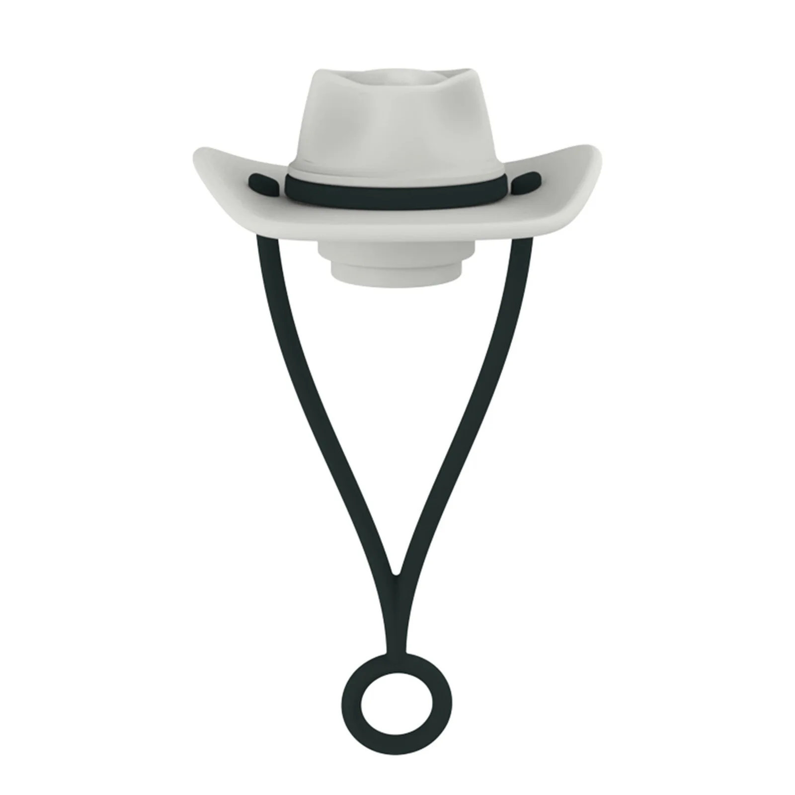 Reusable 10mm Straw Cover Caps for Stanley Cup Cowboy Hat Straw Topper Compatible with Stanley Hats Tumbler