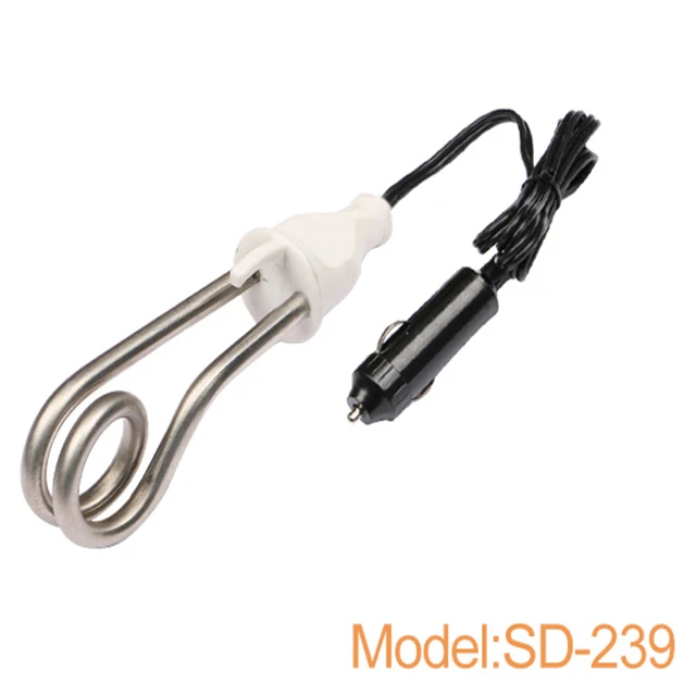 
wholesale 12v DC immersion cigarette lighter water heater 