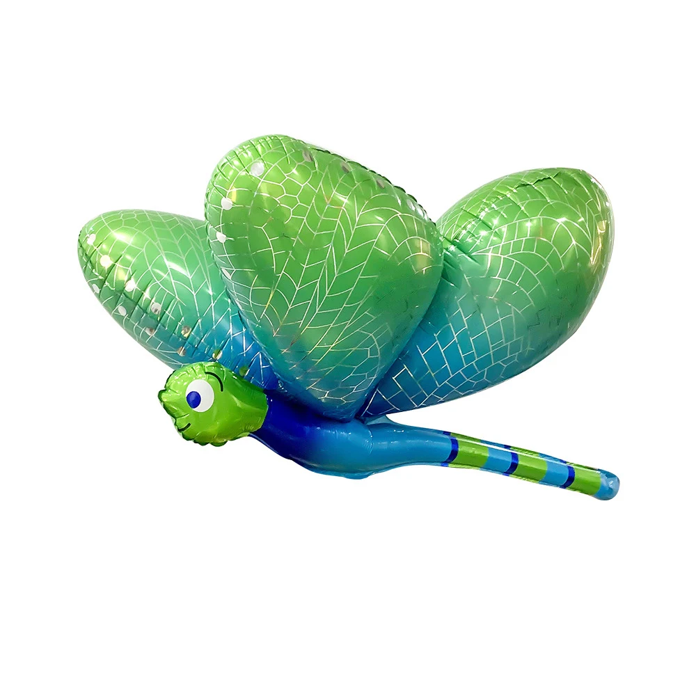 New Birthday Party 3D Butterfly Frog Ladybug Aluminum Foil Balloon Wholesale