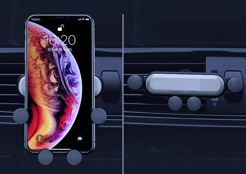 Adjustable car phone holder universal headrest air vent mount mobile phone holder for iPhone 11/11 Pro/11 Pro Max