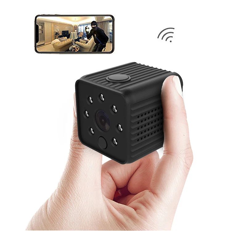 
Mini Square Circular Video Mobile Phone Remote Live Streaming Hidden Spy Camera that Support WiFi 