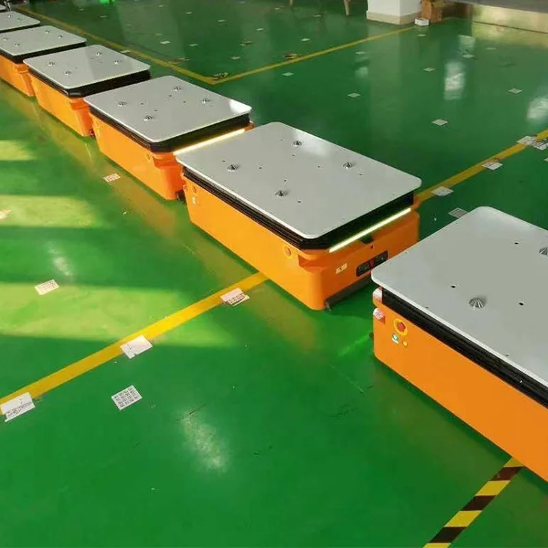 Wellwit Warehouse Logistics Heavy Duty Mobile Agv Robot Automated Guided Vehicle
