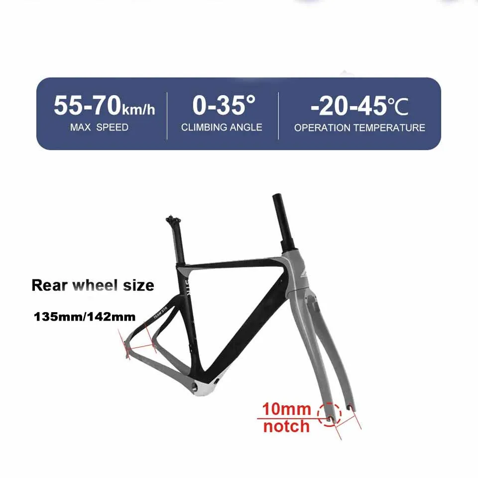 MXUS 135mm dropouts e-Bike kit 48V-72V 3000w e Bike Conversion Kit 100km/h Speed kit