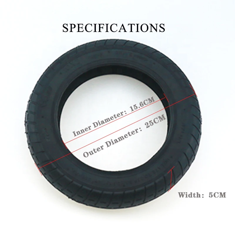 M365 scooter 10 inch wheel tire front tyre outer tire for Xiaomi M365 electric scooter Accessories