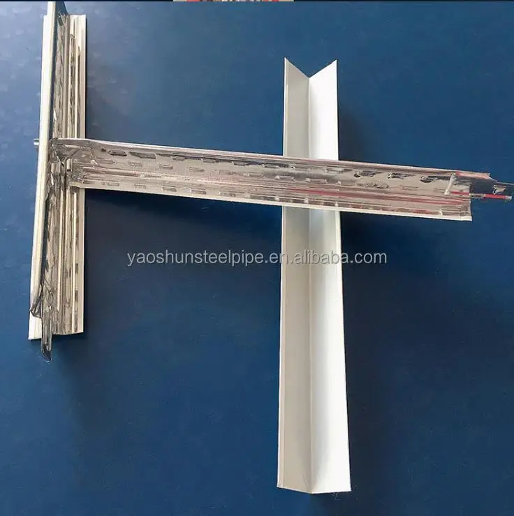 Flat/Fut/Black lined/Grooved ceiling grid t bar t grid t-bar ceiling system