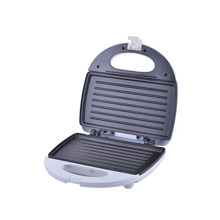 Небольшая кухонная техника, прочный 2 ломтика, 700 Вт, Электрический жареный тостер-сэндвич