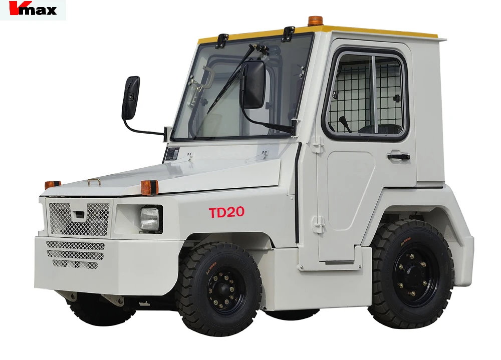 Airport Ground Support Equipment New Diesel Mini Towing Luggage Tractor Truck Price