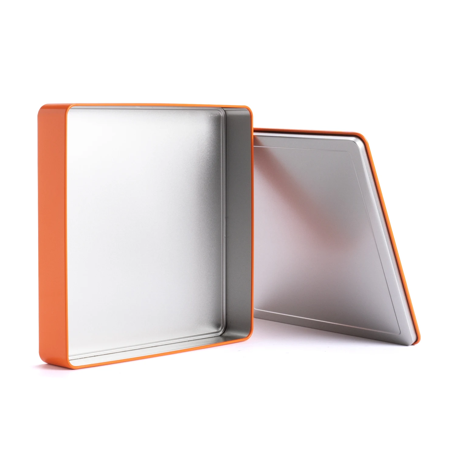 Tianhui Square Metal Tin Boxes Metal Boxes Loose Tea Leaves Storage Management Tea Tin Box