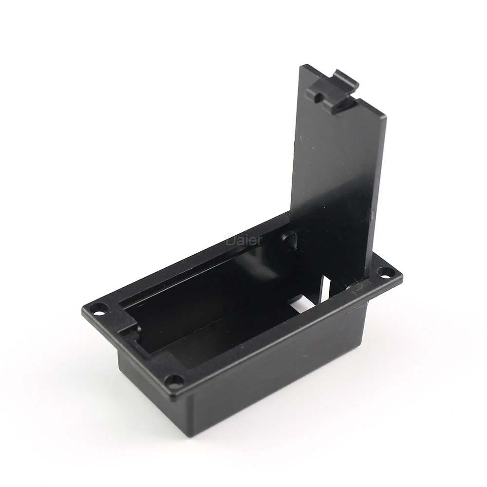 9V-1 Black 9V Battery Holder 1 Cell 9V Battery Case Holder Used in Student Experiments With Wire For Protecting The Battery