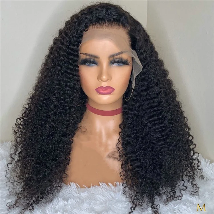
Горячая Красота монгольский кудрявый необработанный девственный парик человеческих волос для наращивания оптовая продажа 10-30 дюймов бразильские кружевные передние парики 