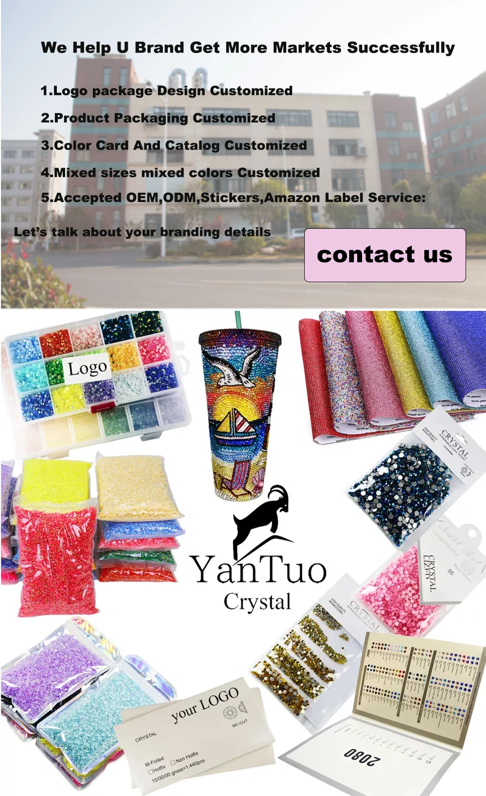 Yantuo High Quality Wholesale SS6-SS40 Rhinestones Bulk Package for Shoes Crystal AB Flat Back Hot Fix Glass Eco-friendly 1 Bags