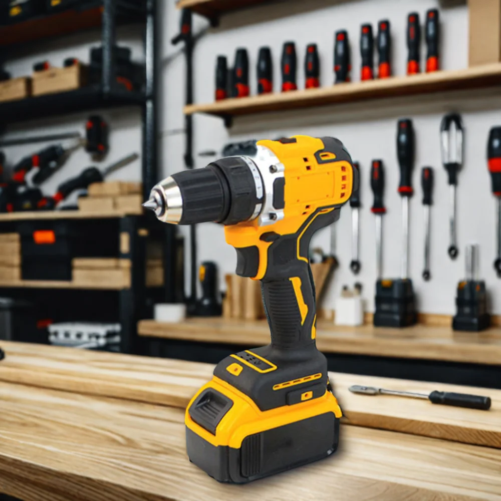 Best Selling Handheld Cordless Mini Power Tool Wireless Drill Set Brushless Cordless Drill