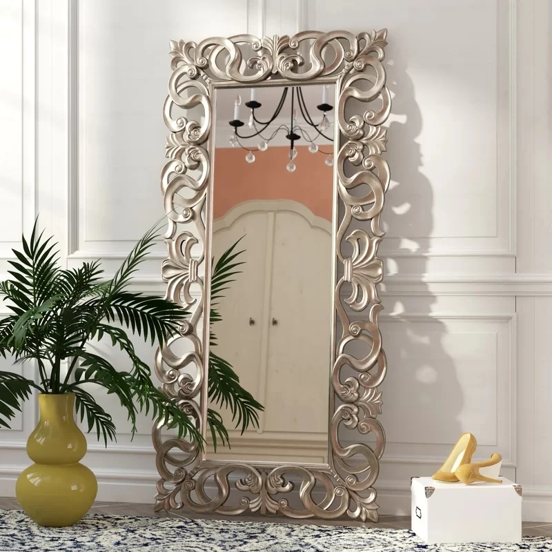 
MOK factory direct sale decorative wall polyurethane framed baroque mirror 