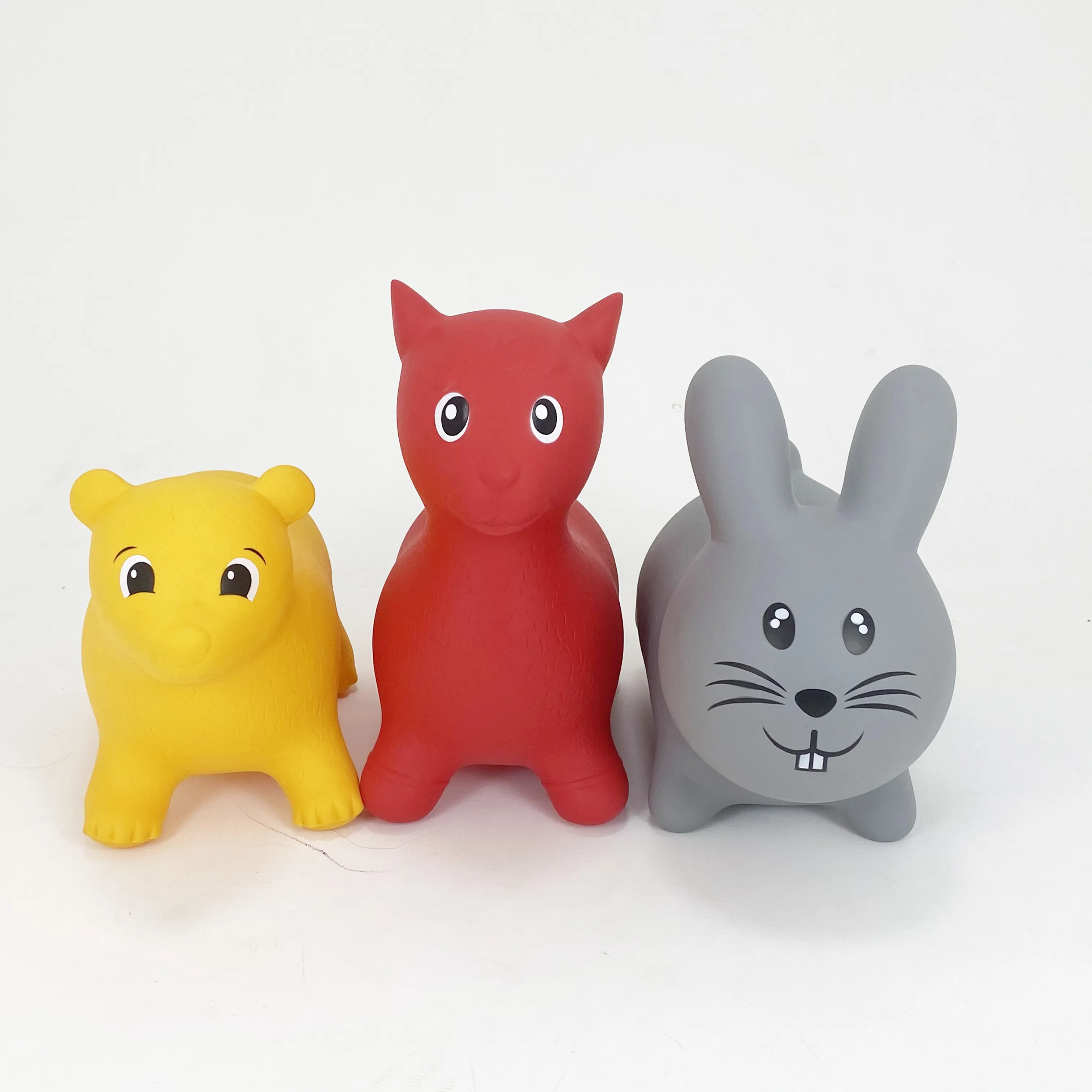 PVC Toy Jumping Ball with Handle 45cm Bouncy Hopping Ball