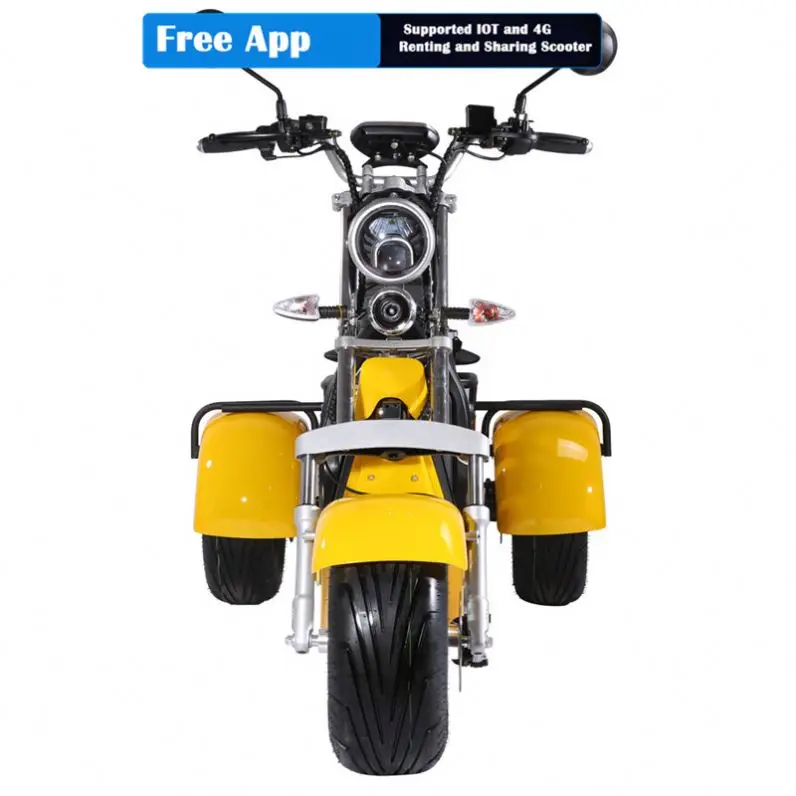 Hot Citycoco 1000W/1500W/2000W Electric Scooter 3 Wheel Citycoco Anwa For Adult