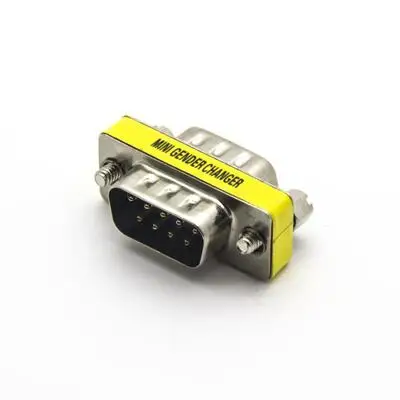 China Factory High Quality Db9 9pin 25 Pin Male/Female To Male/Female  Changer Adapter Rs232 Serial Connector D-sub Connectors
