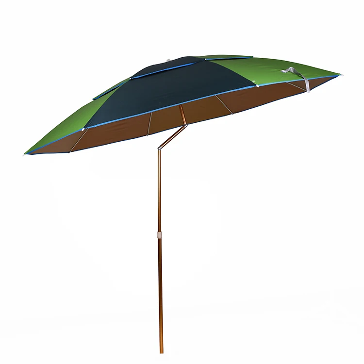 Factory Price Carp Sun Tent Fashionable Beach Umbrella Tent Customized Logo Giveaways Manual Umbrella Pvc Body