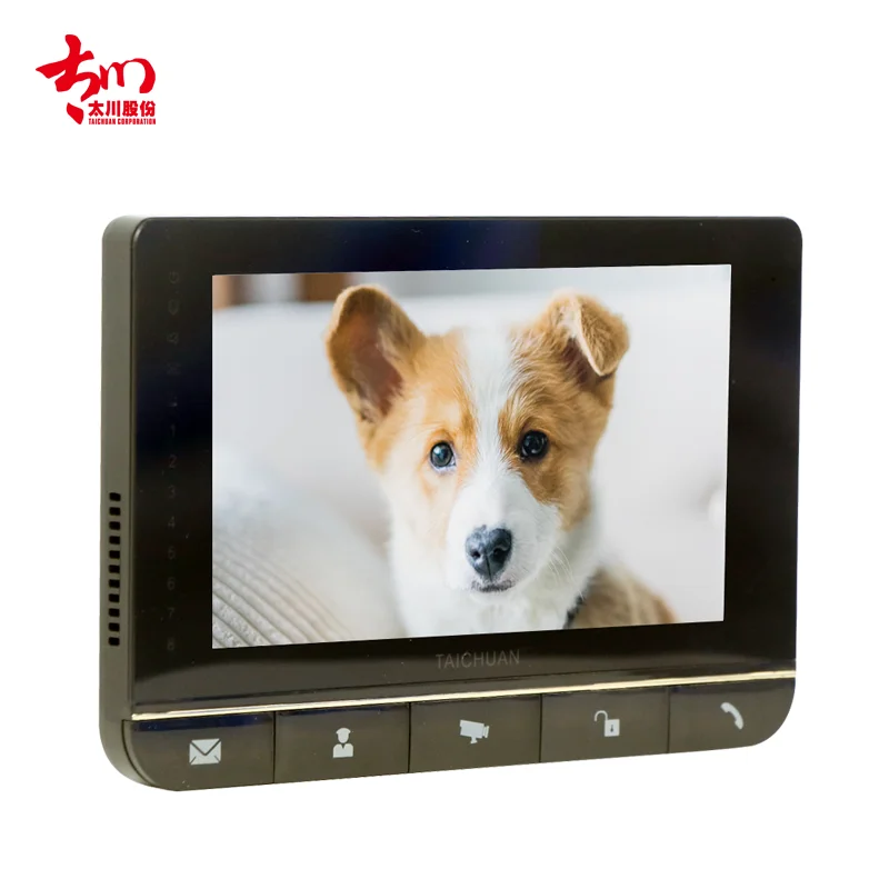 Hot Sale 7 Inch Doorphone 1080P Wireless IP Video Indoor Intercom Table Unlock Security System for Apartment Villa