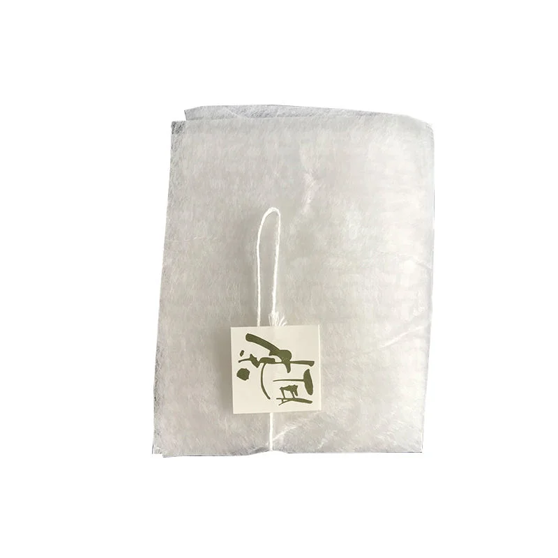 Food Grade Transparent Corn Fiber 100% Degradable Filter Tea Bag Empty Pyramid Tea Bags with Strings
