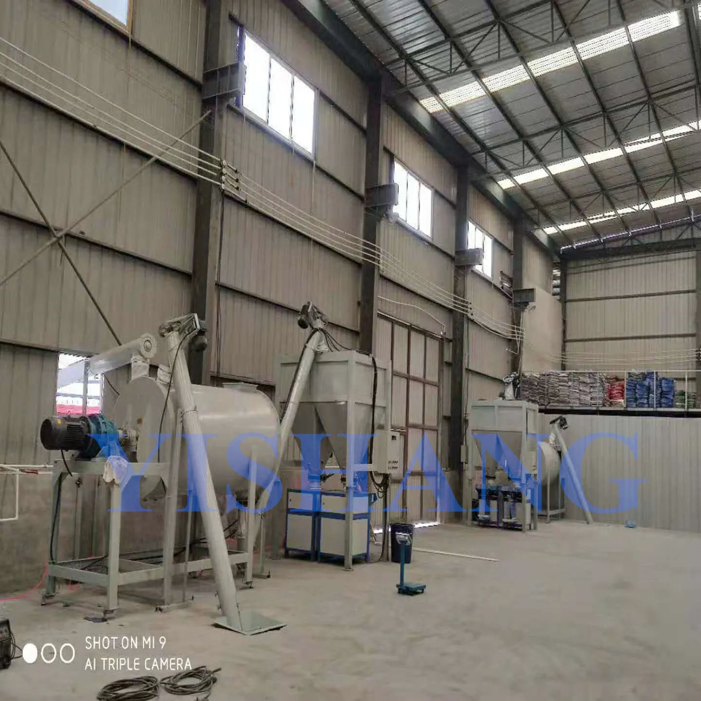 Ceramic floor tile adhesive self-leveling water-proof formulated dry mix mortar  machine production line