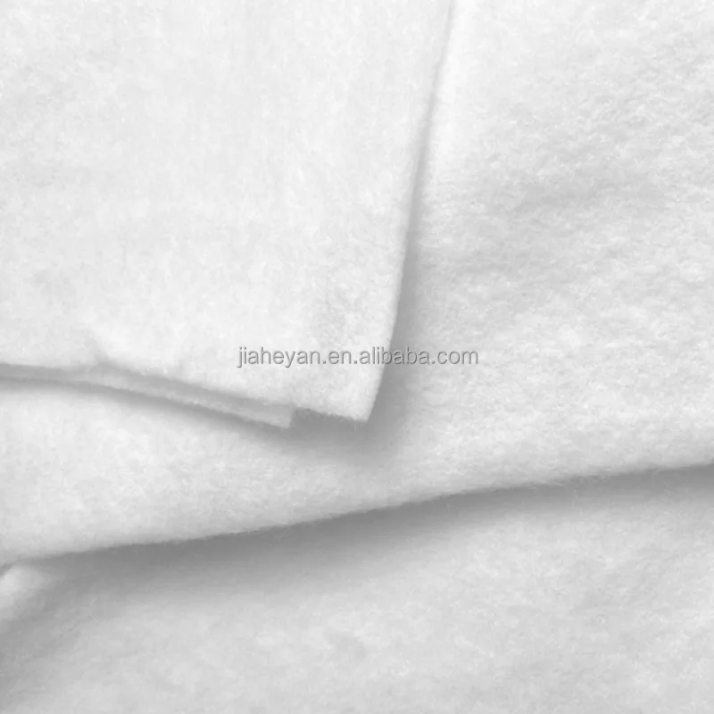 OEM ODM Manufacturer 80g  100g 100% polyester nonwoven interlining needle punch nonwoven fabric lining for shoulder pad