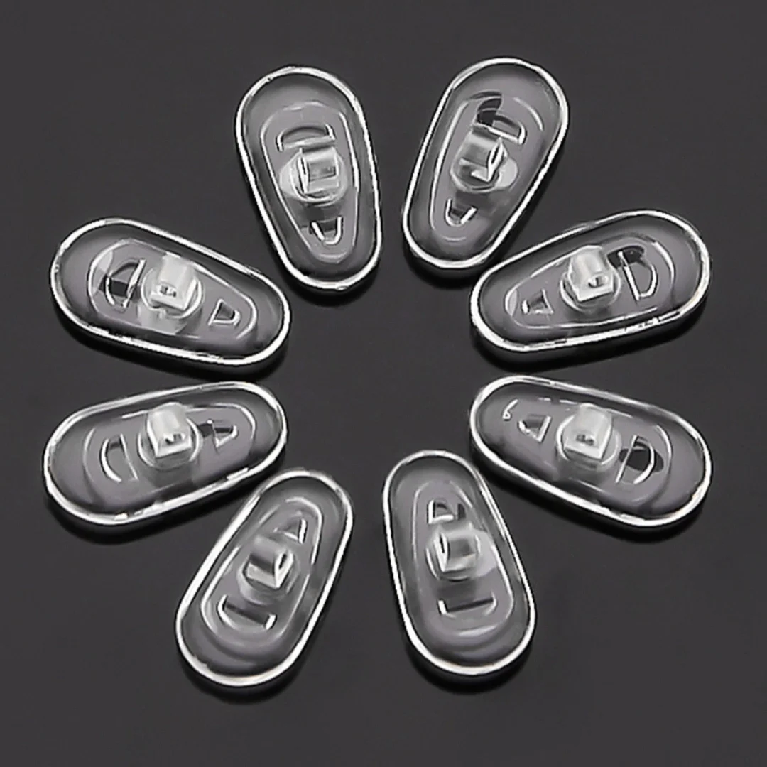 Супер мягкие очки, силиконовые носоупоры, подушки безопасности, Нескользящие, не оставляющие следов носоупоры