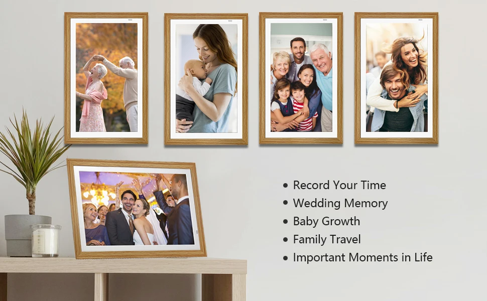 21 5 дюймовый видео фото Wifi Nft криптовалютный экран цифровой маркер художественные Рамки для продажи