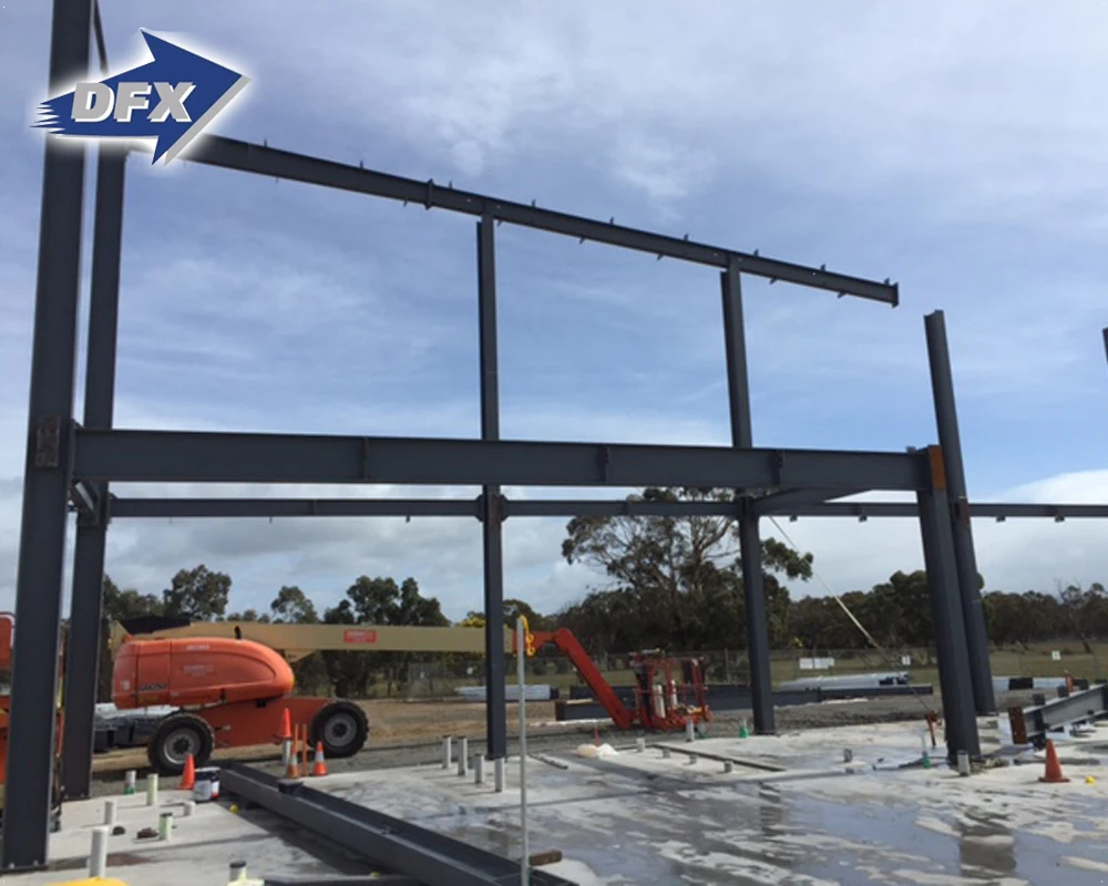 Customized Prefabricated Steel Structure Building Low Cost Office Hotel Factory Workshop Warehouse Steel Building Modular