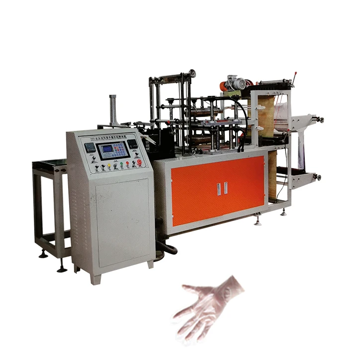 Защитные пластиковые pe прозрачные экстра длинные одноразовые перчатки делая машину