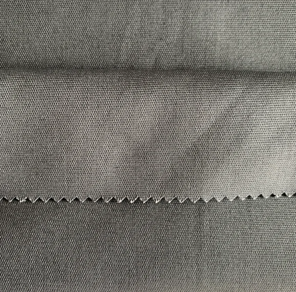 TCP14/MOOBO PLAIN 45%COTTON+32%COOLMAX+23%T400 MECHANICAL STRETCH 20S+20S*16S+300D/T400 COOLMAX Plain weave UV CUT