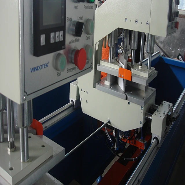 Window and Door 2 Head upvc Profile Seamless Welding Machine