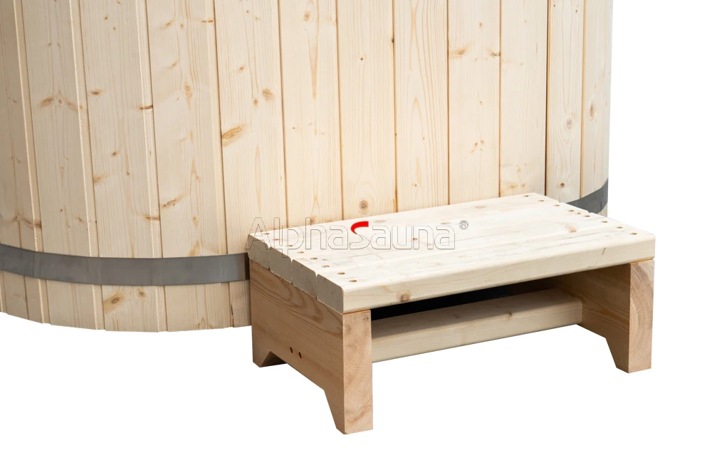 Alpha sauna  Sale Freestanding Cold Plunge Bathtub With Chiller Wi-fi