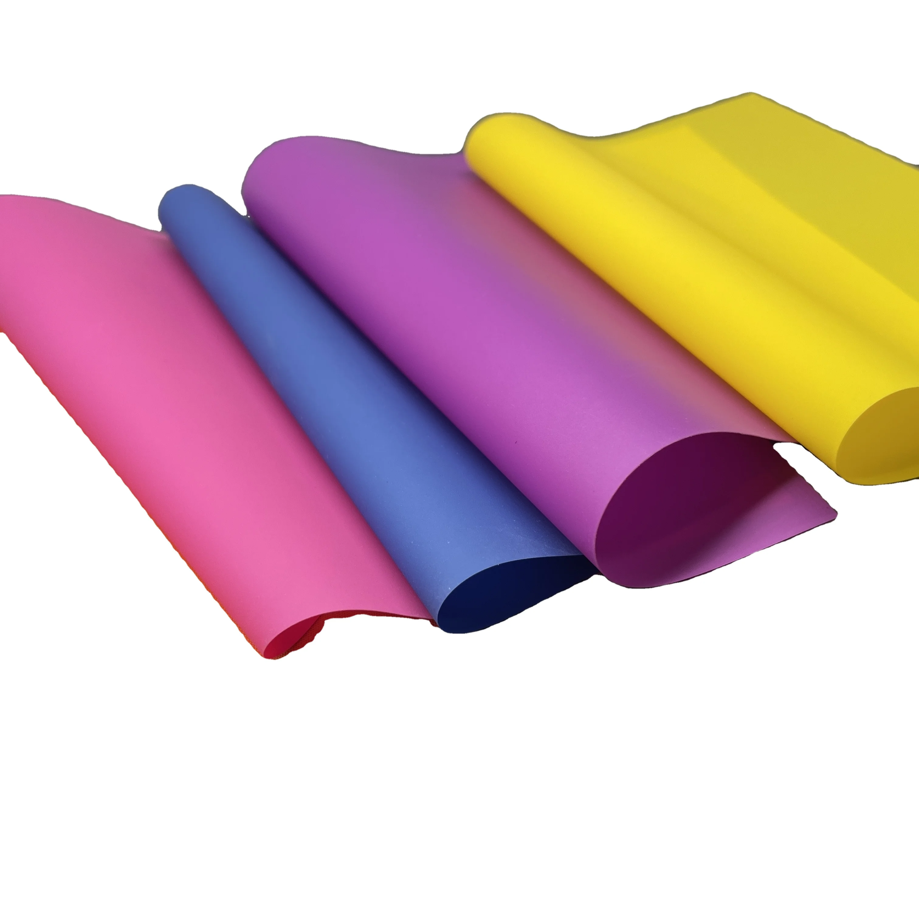 PEVA film Cast embossed film for raincoats, for umbrella, for table cloths, for shower certain, for chair covers