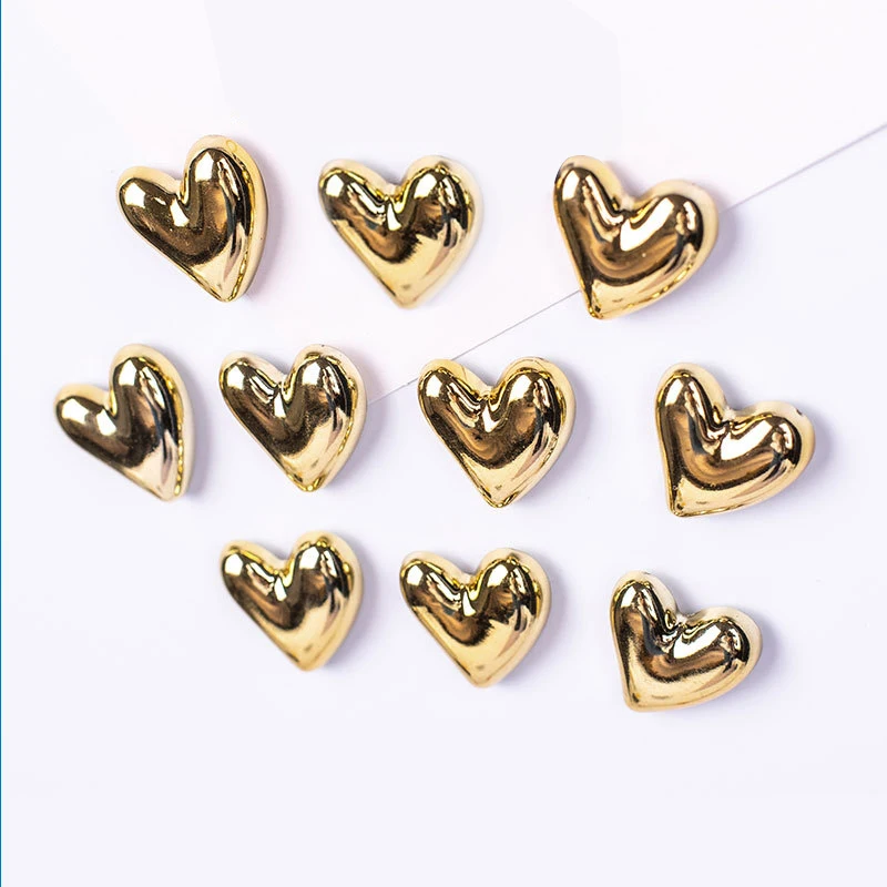 Ceramic Metrical Heart Shape Ceramic Fridge Magnet Blank For Valentine Souvenir