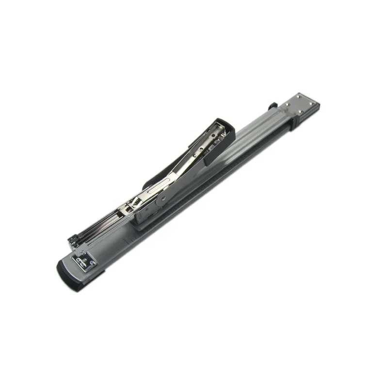China office manual metal jumbo size magazine 25 sheets long arm reach stapler with long nose for magazine and book