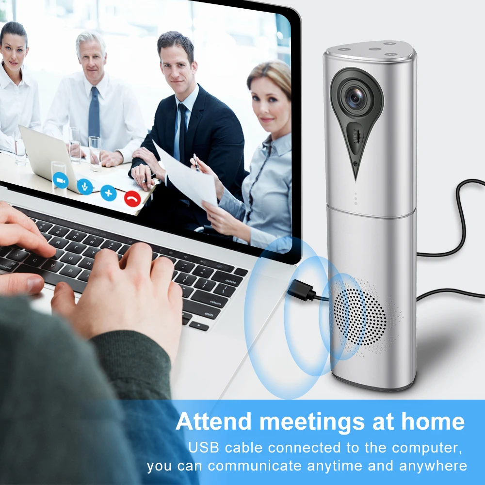 YSX-K8 Level 10 Meeting Portable HD Multi-Device video conference system all in one Camera for Videoconference Telemedicine